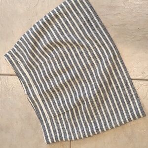 J. Crew Blue Striped Mini Skirt Size 12